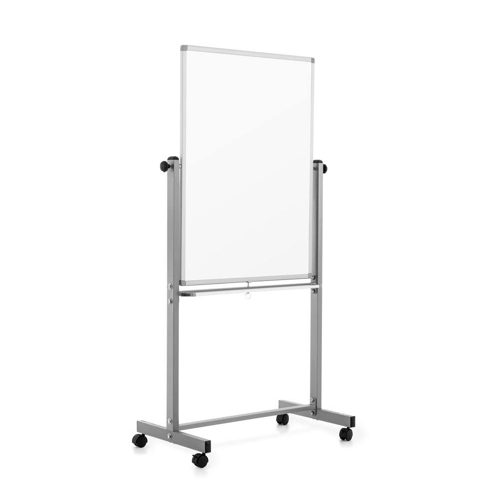 Luxor 30"W x 40"H Mobile Porcelain Board (DEMW001) - SchoolOutlet