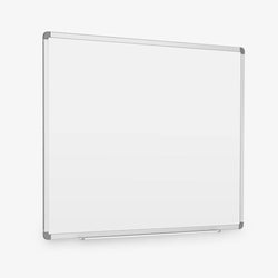 Luxor 48"W x 36"H Wallmount Porcelain Whiteboard (DEWM002)