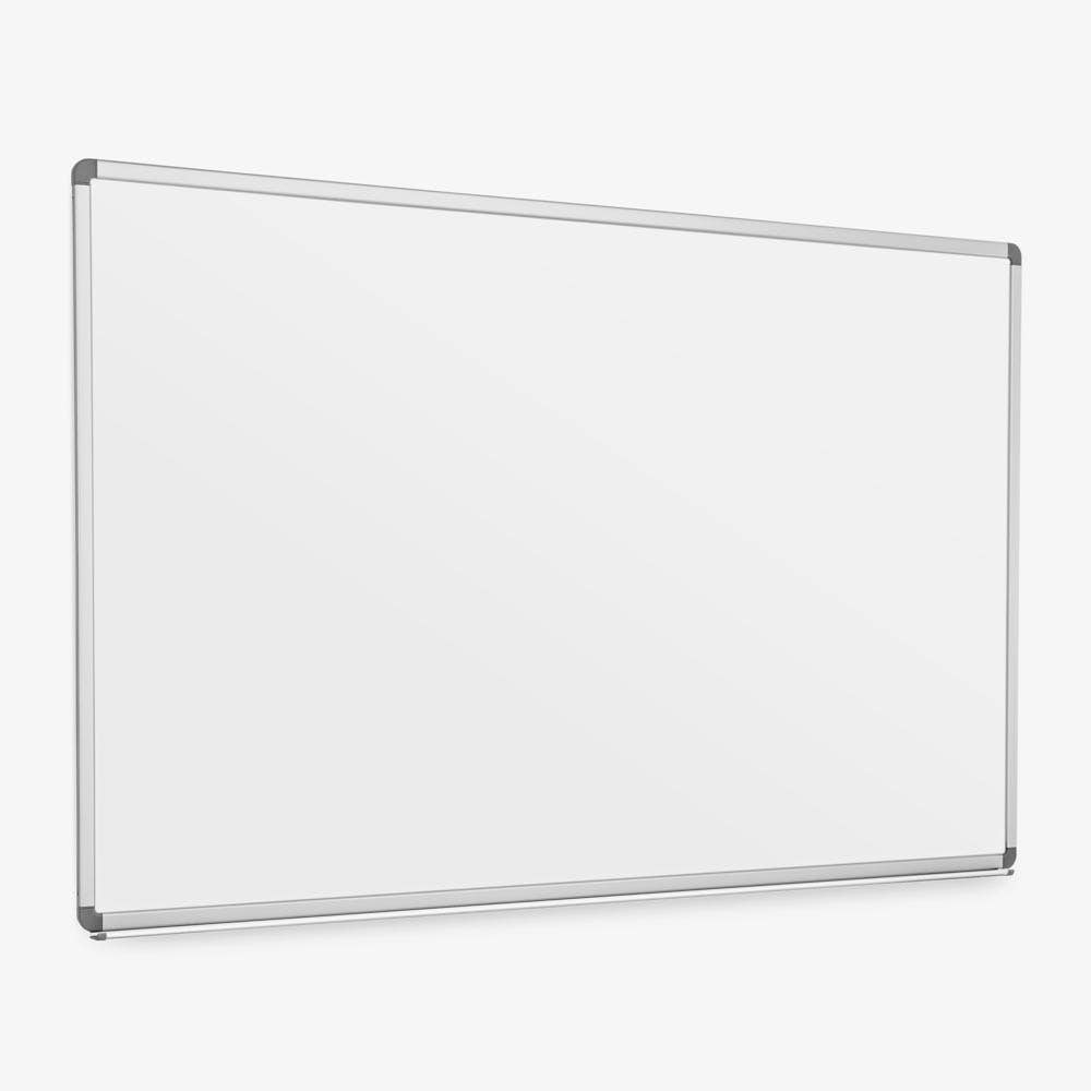 Luxor 72"W x 40"H Wallmount Porcelain Whiteboard (DEWM003) - SchoolOutlet