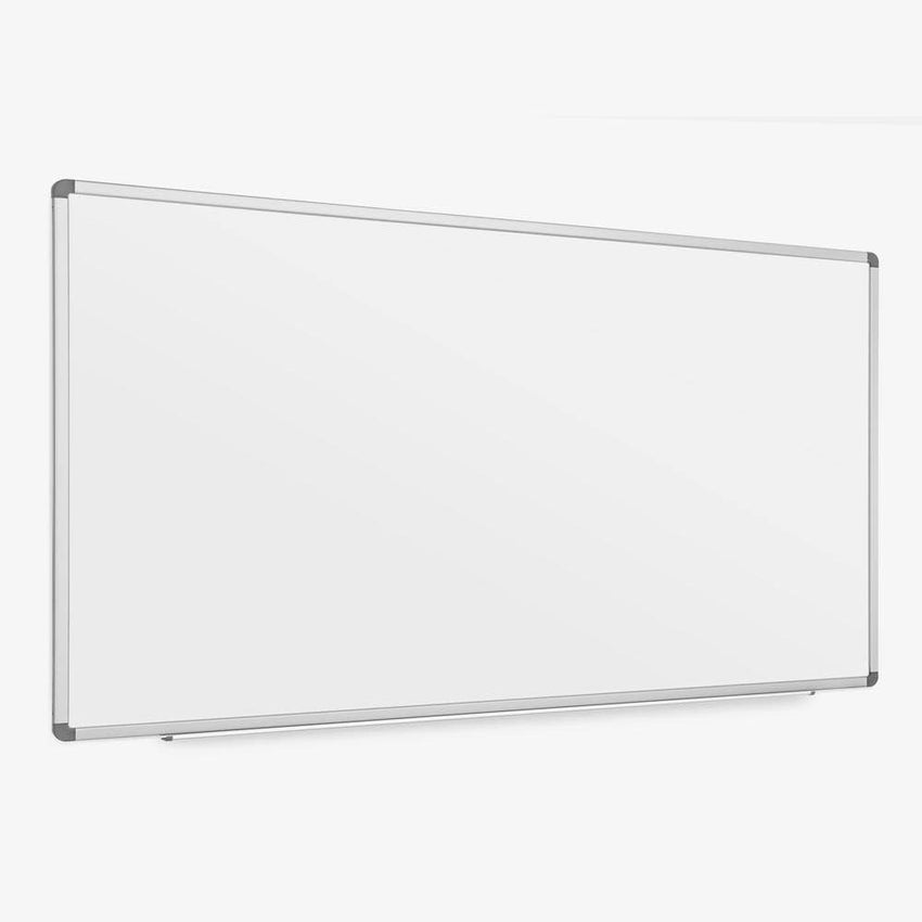 Luxor 90"W x 40"H Wallmount Porcelain Whiteboard (DEWM004) - SchoolOutlet