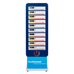 Luxor KwikBoost Multi-Device Charging Locker with Custom Graphics (LUX-KBCBMDCL)