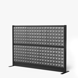 Luxor Studio Modular Wall Room Divider System - 70" W x 48" H (PPWL001)