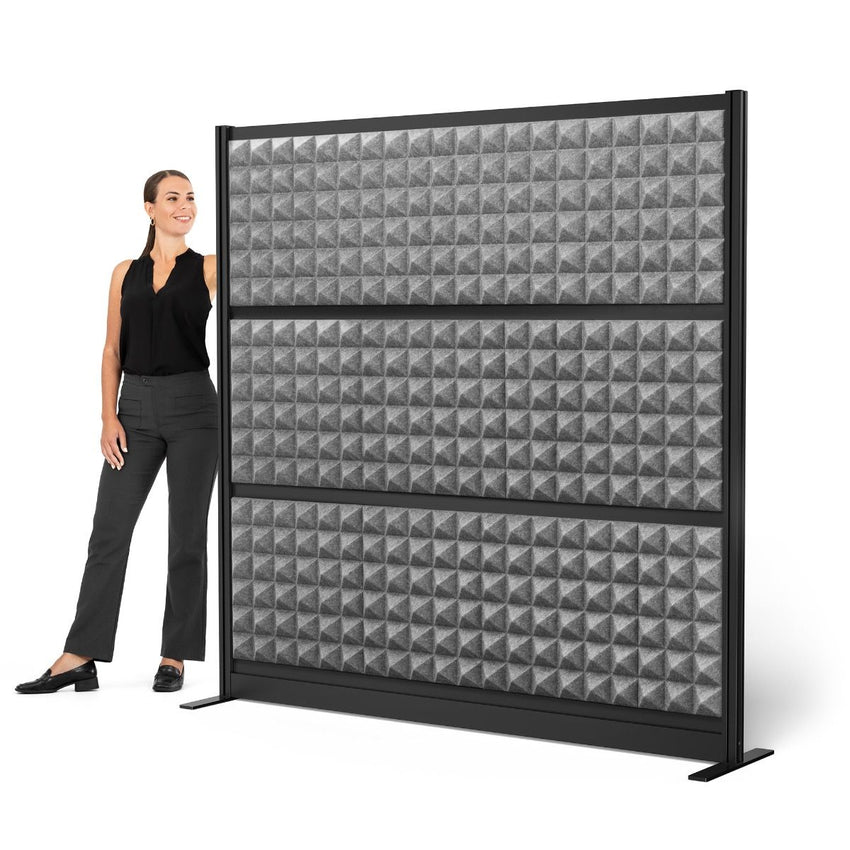 Luxor Studio Modular Wall Room Divider System - 70" W x 70" H (PPWL002) - SchoolOutlet