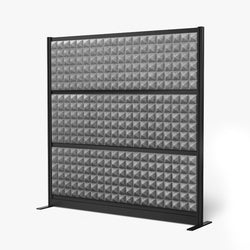 Luxor Studio Modular Wall Room Divider System - 70" W x 70" H (PPWL002)