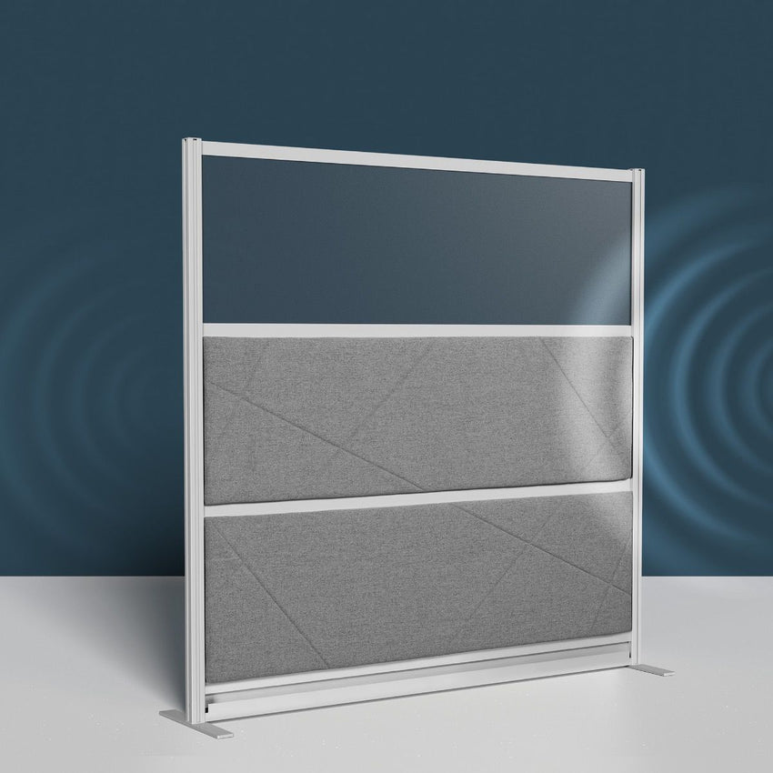 Luxor Tranquility Modular Wall Room Divider System - 70" W x 70"H (PPWL004) - SchoolOutlet