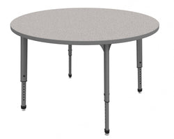 Marco Apex Series 60" Round School Activity Table Adjustable Height 21"-30" (38-2207-MA)