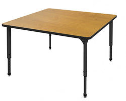 Marco Apex Series 36" Square School Activity Table Adjustable Height 21"-30" (38-2212-MA)