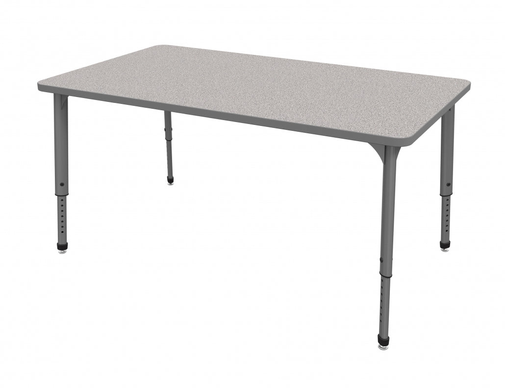 Marco Apex Series Rectangle School Activity Table 24" x 54" Adjustable Height 21" - 30" (38 - 2225 - MA) - SchoolOutlet