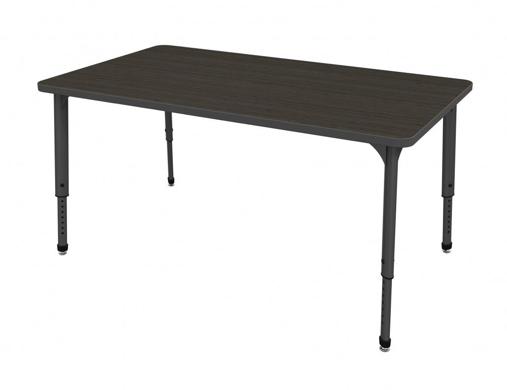 Marco Apex Series Rectangle School Activity Table 24" x 54" Adjustable Height 21" - 30" (38 - 2225 - MA) - SchoolOutlet