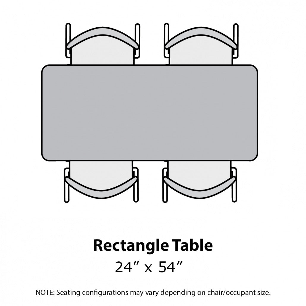 Marco Apex Series Rectangle School Activity Table 24" x 54" Adjustable Height 21" - 30" (38 - 2225 - MA) - SchoolOutlet