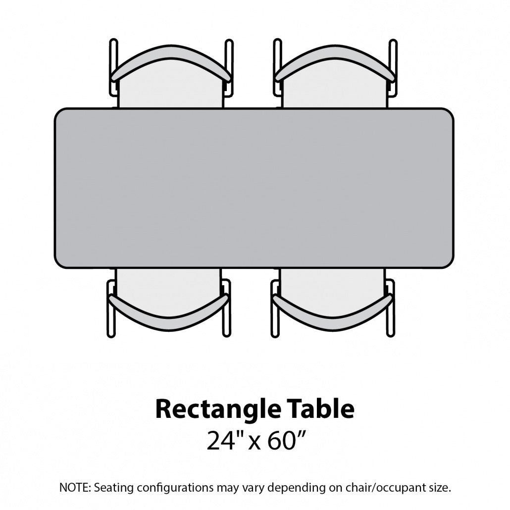 Marco Apex Series Rectangle School Activity Table 24" x 60" Adjustable Height 21" - 30" (38 - 2228 - MA) - SchoolOutlet