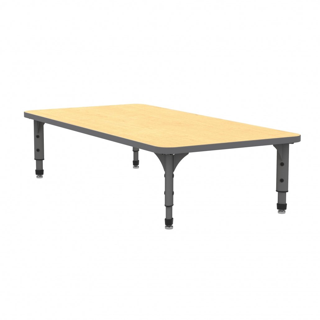 Marco Rectangle Floor Table 30" x 48" Adjustable Height 12" - 15" (38 - 2236 - MC) - SchoolOutlet