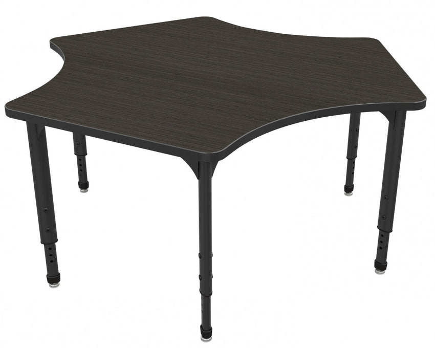 Marco Apex Series Delta School Activity Table 60" x 60" Adjustable Height 21" - 30" (38 - 2251 - MA) - SchoolOutlet