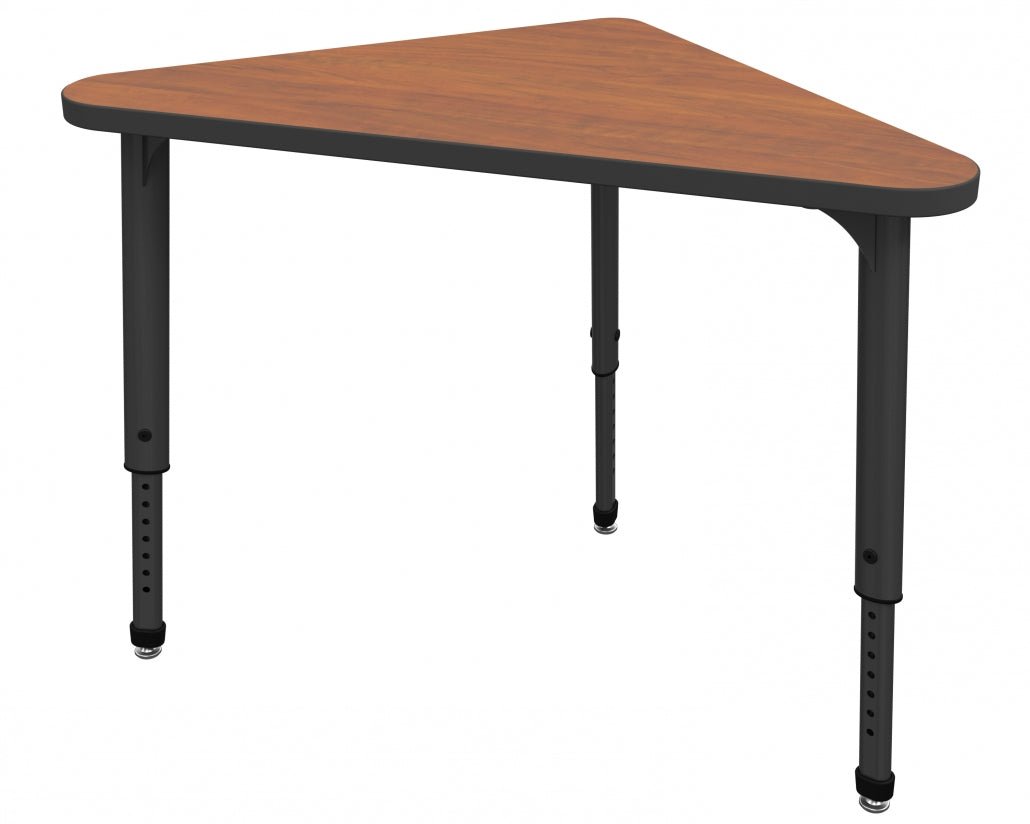 Marco Apex Series Triangle Collaborative Student Desk 23" x 40" Adjustable Height 21" - 30" (38 - 2272 - MA) - SchoolOutlet