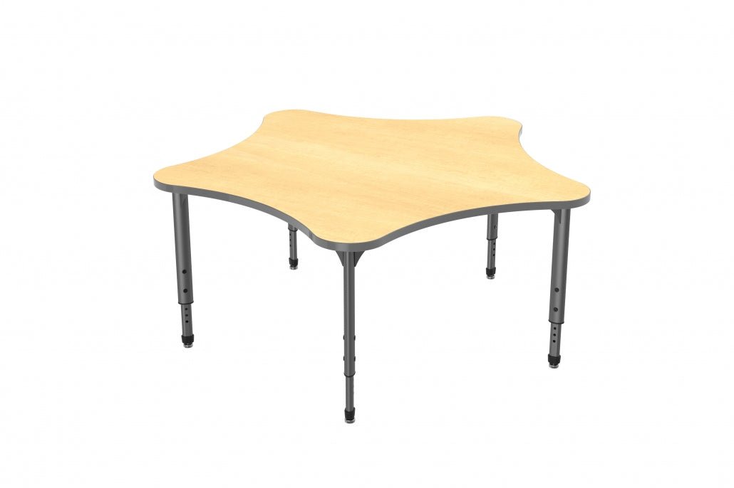 Marco Apex Series 60" 5 - Star School Activity Table Adjustable Height 21" - 30" (38 - 2281 - MA) - SchoolOutlet