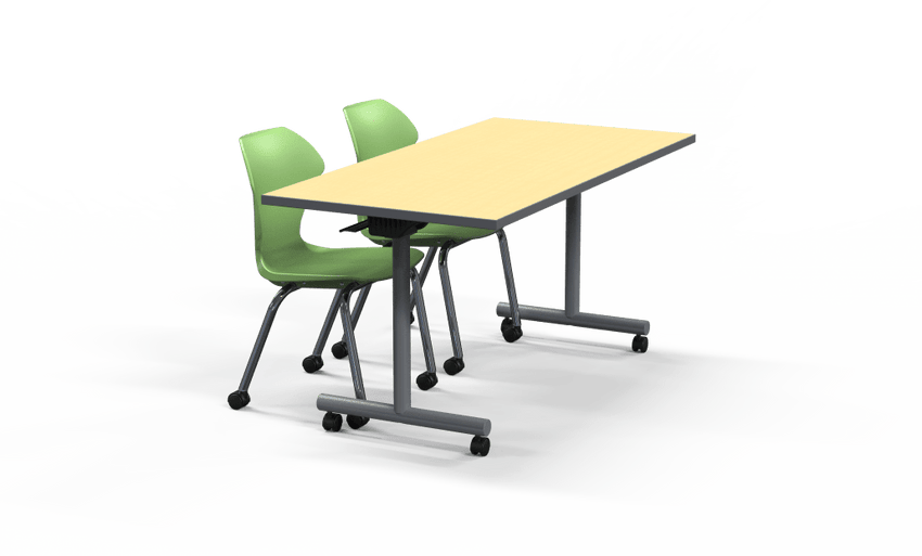 Marco Flip and Nest Training Table 24"D x 60"W x 29"H Rectangle (42280429 - M) - SchoolOutlet