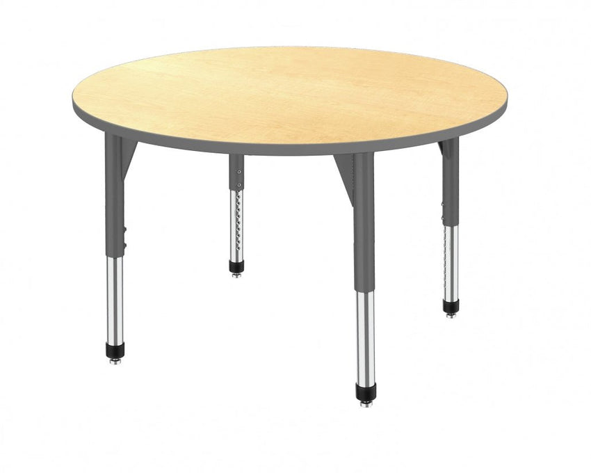 Marco Premier Series 60" Round Stand - Up Table Adjustable Height 32" - 42" (43 - 2207 - MA) - SchoolOutlet