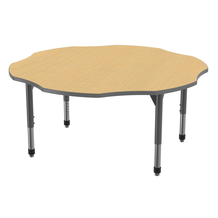 Marco Premier Series 60" Flower Activity Table Adjustable Height 21" - 31" (43 - 2208 - MB) - SchoolOutlet