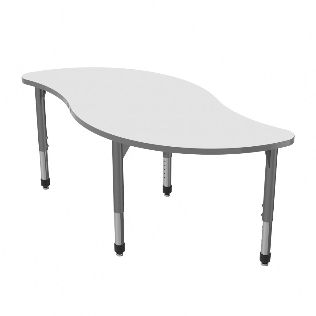 Marco Premier Series Veer Activity Table w/ Dry Erase Top 30" x 60" Adj Height 21" - 31" (43 - 2255 - DB) - SchoolOutlet