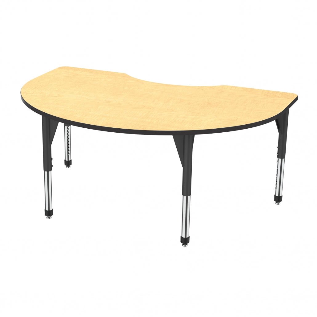 Marco Premier Series Kidney Activity Table 36" x 72" Adjustable Height 21" - 31" (43 - 2267 - MB) - SchoolOutlet