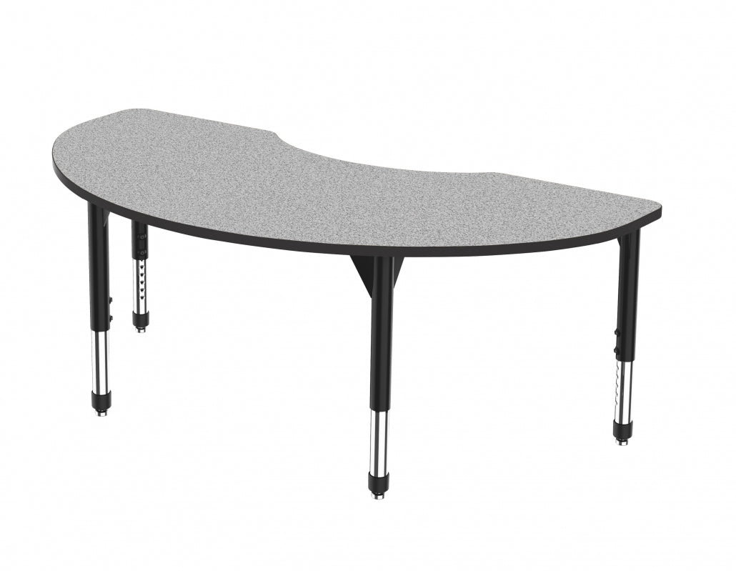 Marco Premier Series Kidney Activity Table 36" x 72" Adjustable Height 21" - 31" (43 - 2267 - MB) - SchoolOutlet