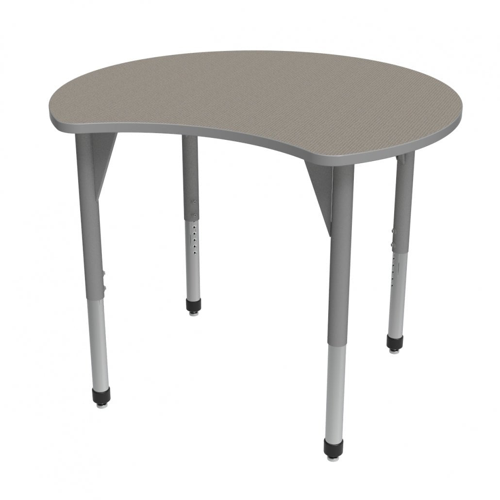 Marco Premier Series 48" Scoop Stand - Up Table Adjustable Height 32" - 42" (43 - 2296 - MA) - SchoolOutlet