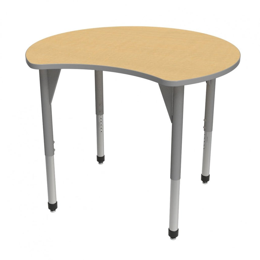 Marco Premier Series 48" Scoop Stand - Up Table Adjustable Height 32" - 42" (43 - 2296 - MA) - SchoolOutlet