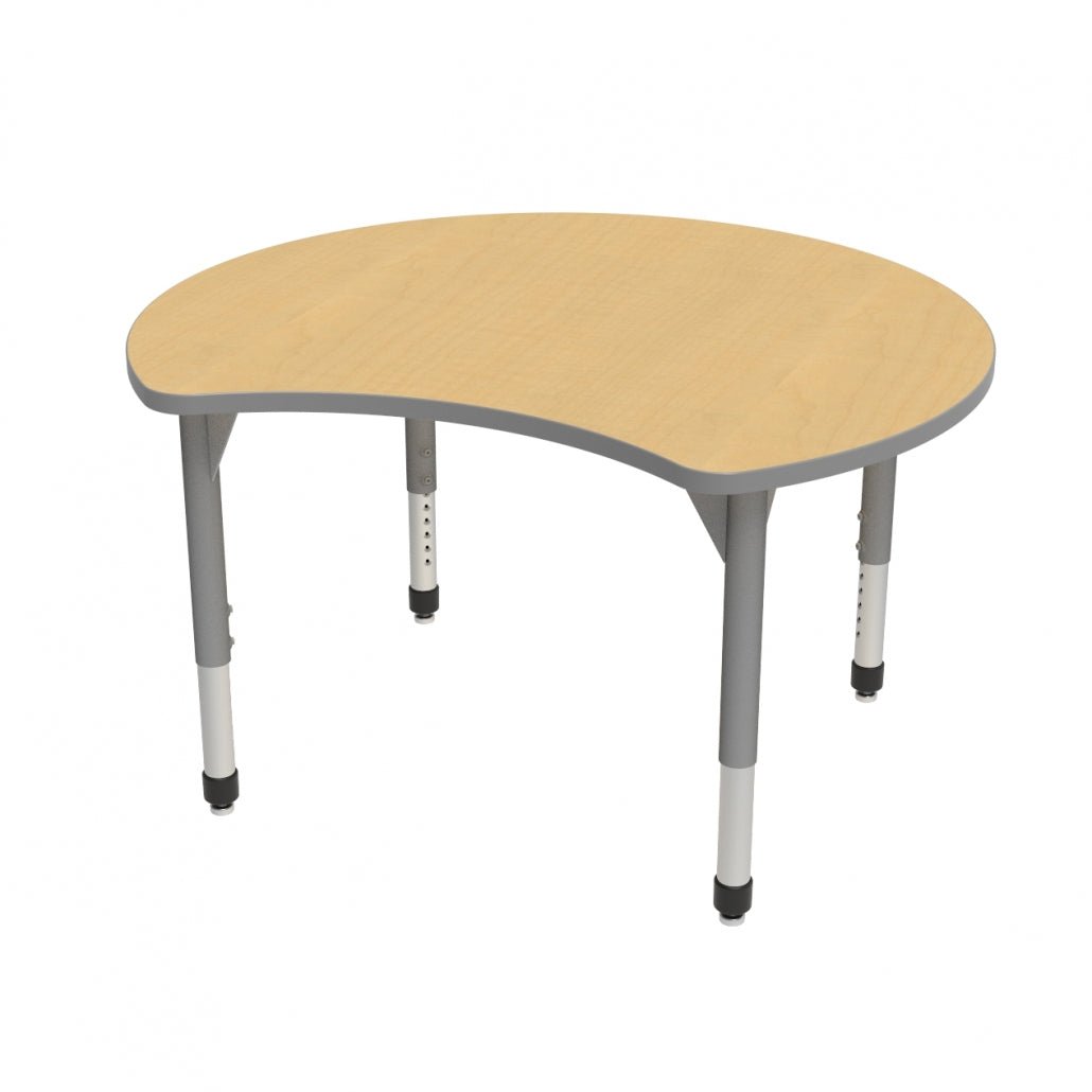 Marco Premier Series 48" Scoop Activity Table Adjustable Height 21" - 31" (43 - 2296 - MB) - SchoolOutlet