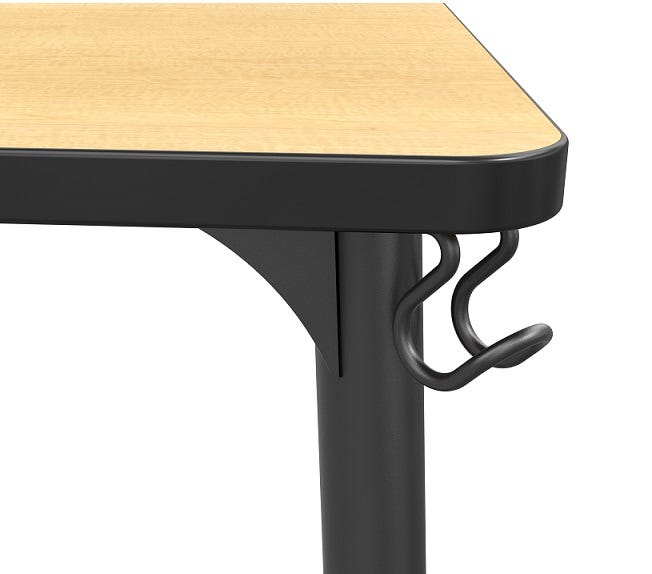 Marco Backpack Hook for Apex and Premier Collaborative Desks and Tables (98 - 1004) - SchoolOutlet