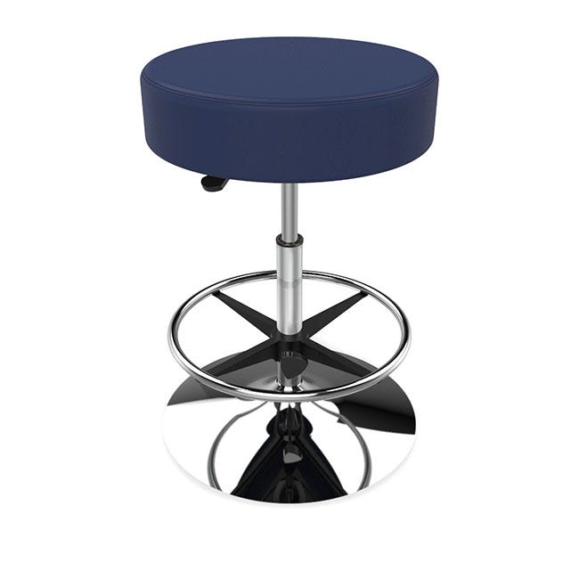 Marco Apex series 22" - 30" H Height Adjustable Cushioned Swivel Stool (L001 - G1) - SchoolOutlet