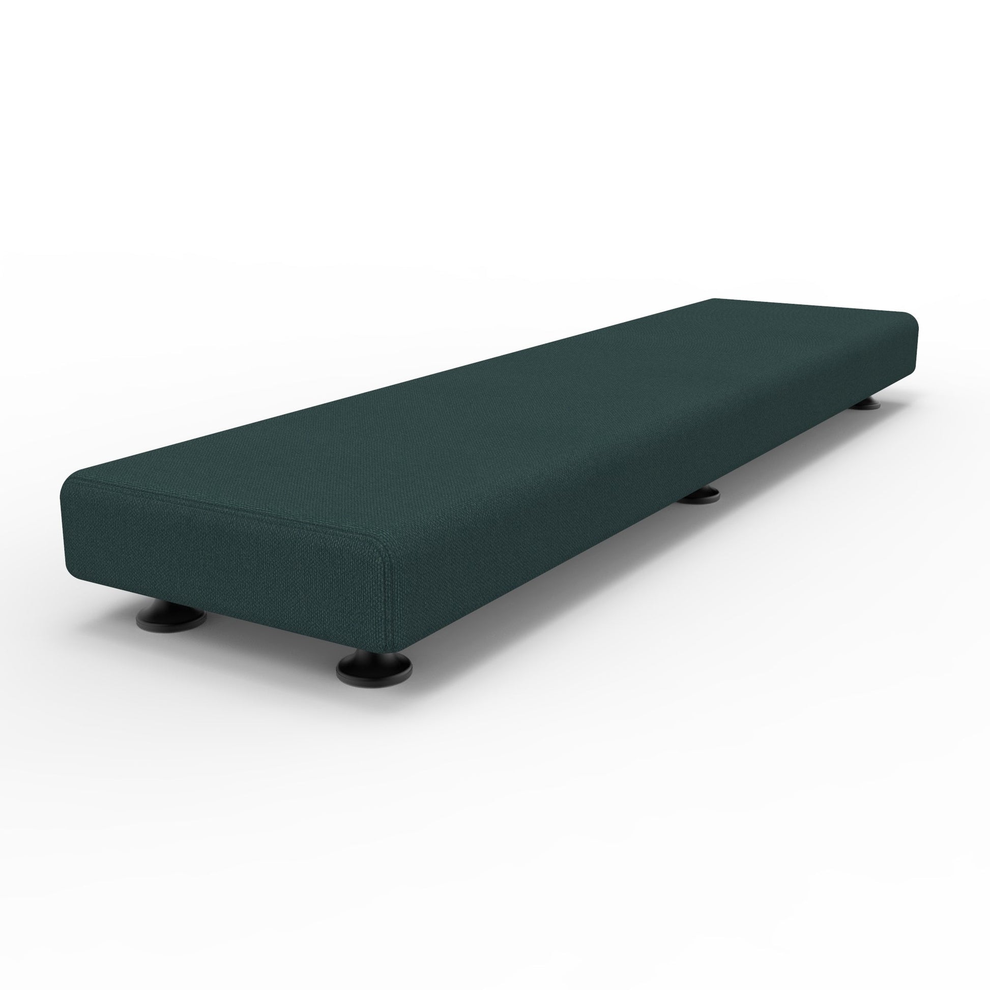 Marco Sonik Soft Seating Rectangle Floor Bench - 46" W x 5" H (LF1204 - G1) - SchoolOutlet