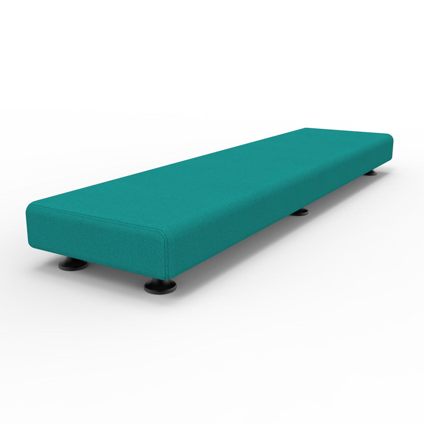 Marco Sonik Soft Seating Rectangle Floor Bench - 46" W x 5" H (LF1204 - G1) - SchoolOutlet