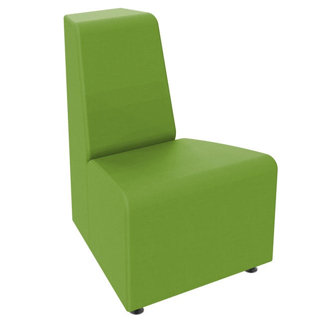 Marco Sonik Soft Seating 25.4" W Outer Wedge Chair - 16" Seat Height (LF1032 - G1) - SchoolOutlet