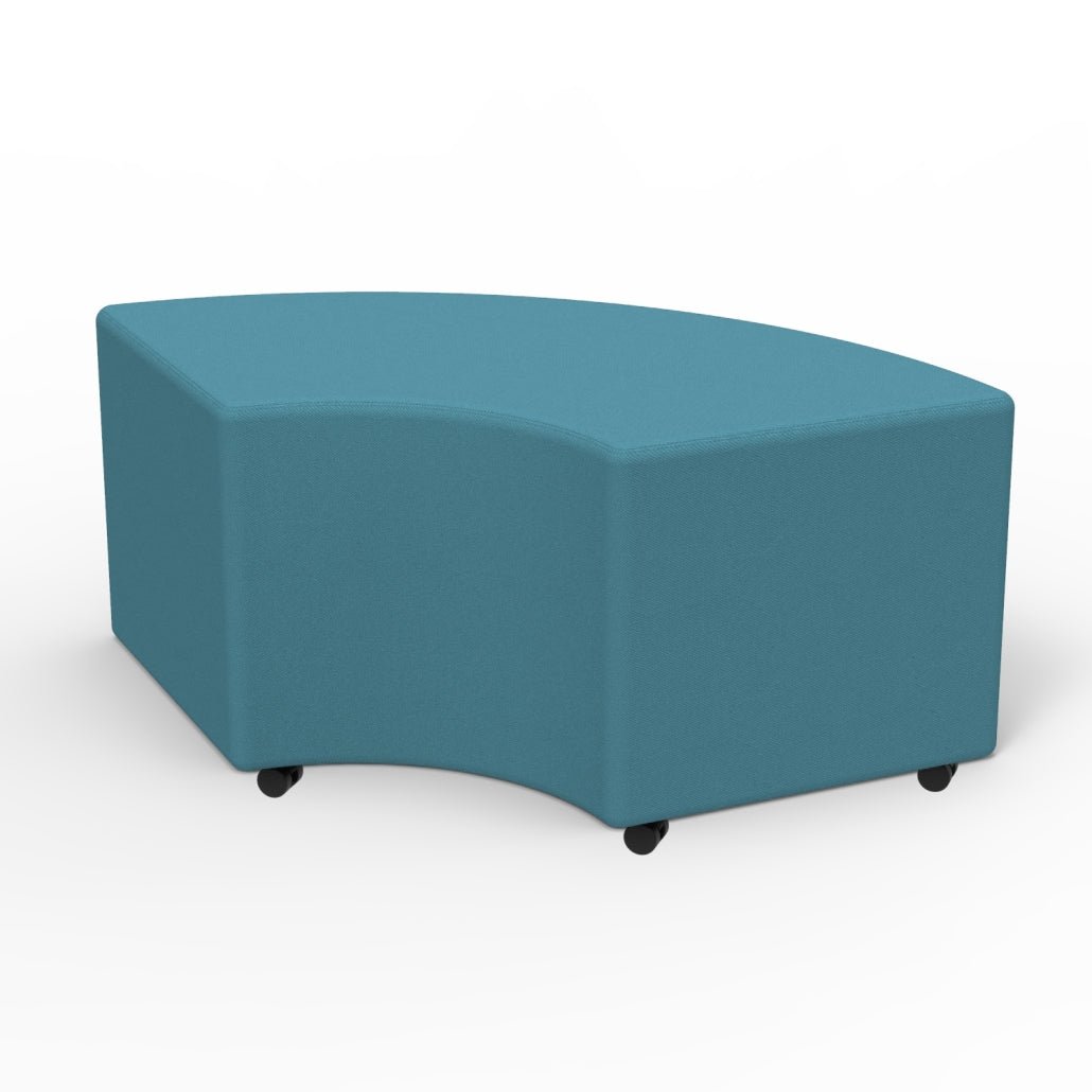 Marco Sonik Soft Seating 24 Degree Curved Bench 16" Seat Height (LF1240 - G1) - SchoolOutlet