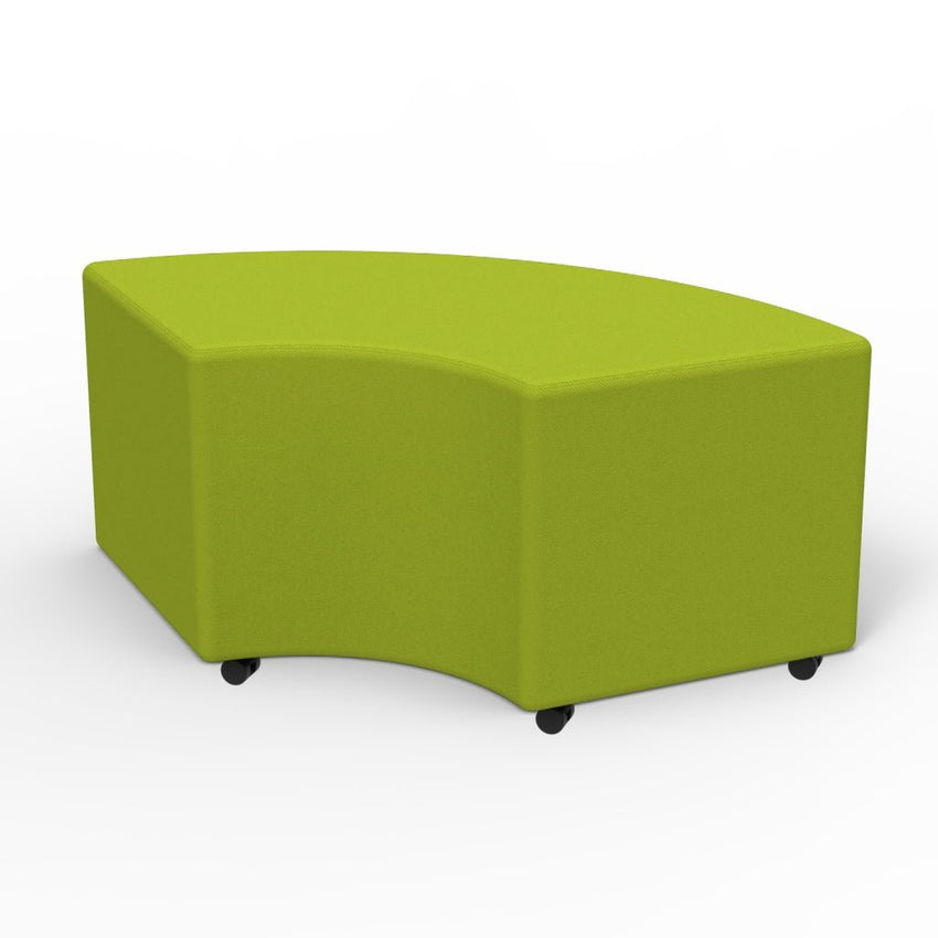 Marco Sonik Soft Seating 24 Degree Curved Bench 16" Seat Height (LF1240 - G1) - SchoolOutlet