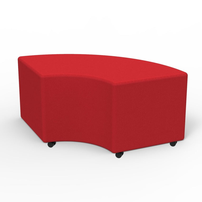 Marco Sonik Soft Seating 24 Degree Curved Bench 16" Seat Height (LF1240 - G1) - SchoolOutlet