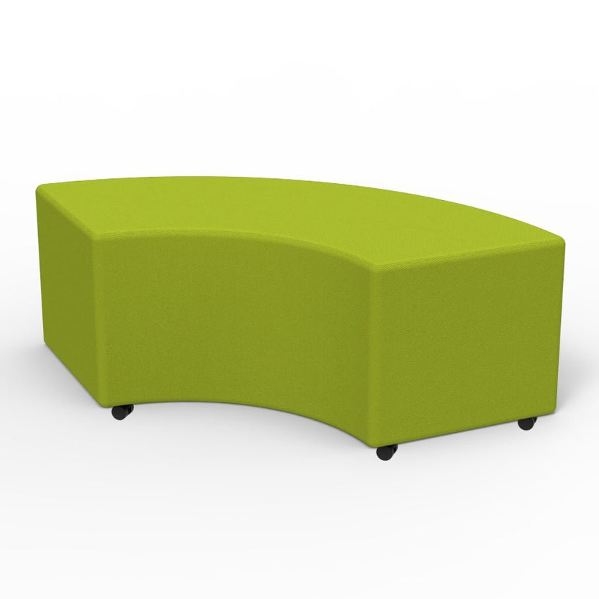 Marco Sonik Soft Seating 36 Degree Curved Bench 51" W x 16" H (LF1250 - G1) - SchoolOutlet