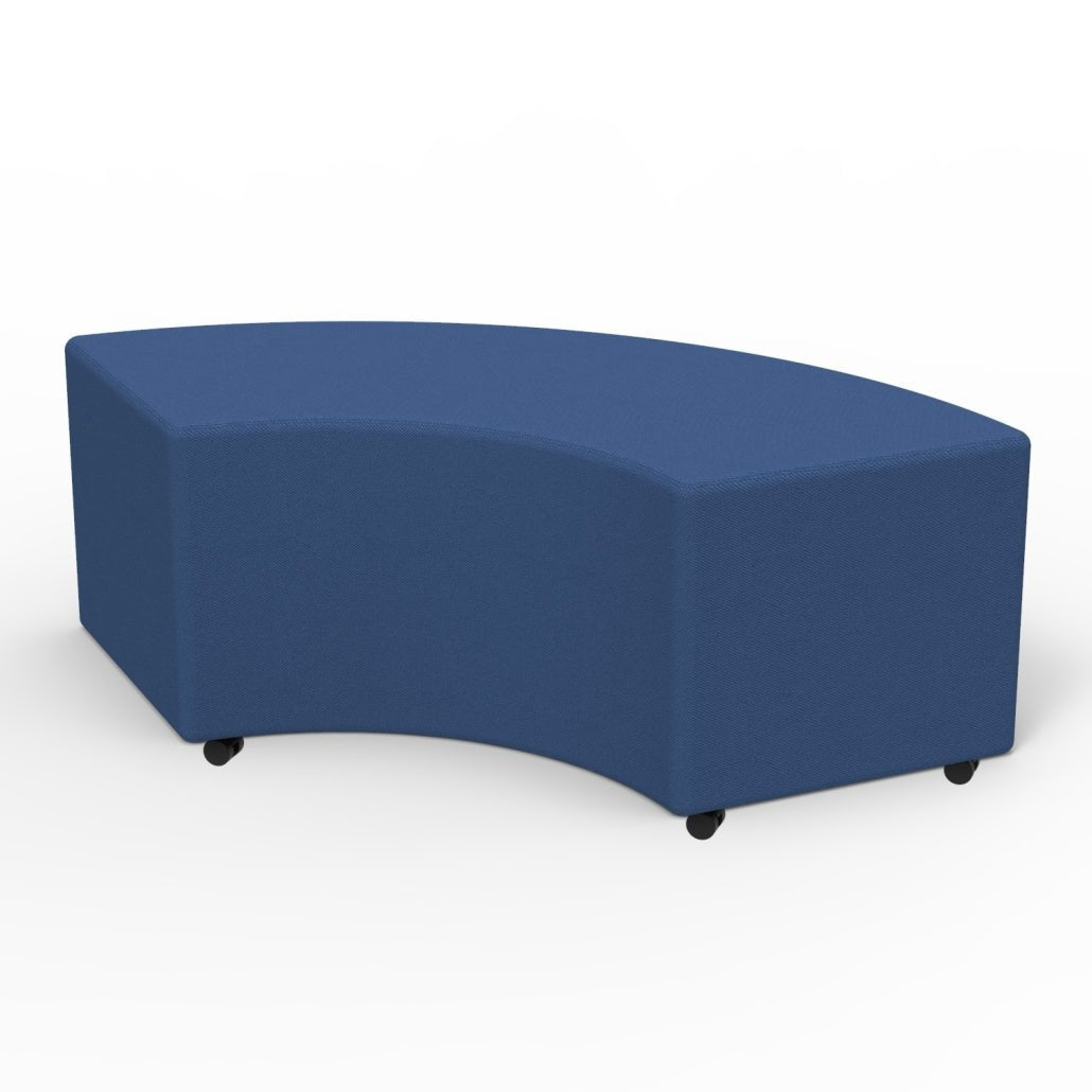 Marco Sonik Soft Seating 36 Degree Curved Bench 51" W x 16" H (LF1250 - G1) - SchoolOutlet