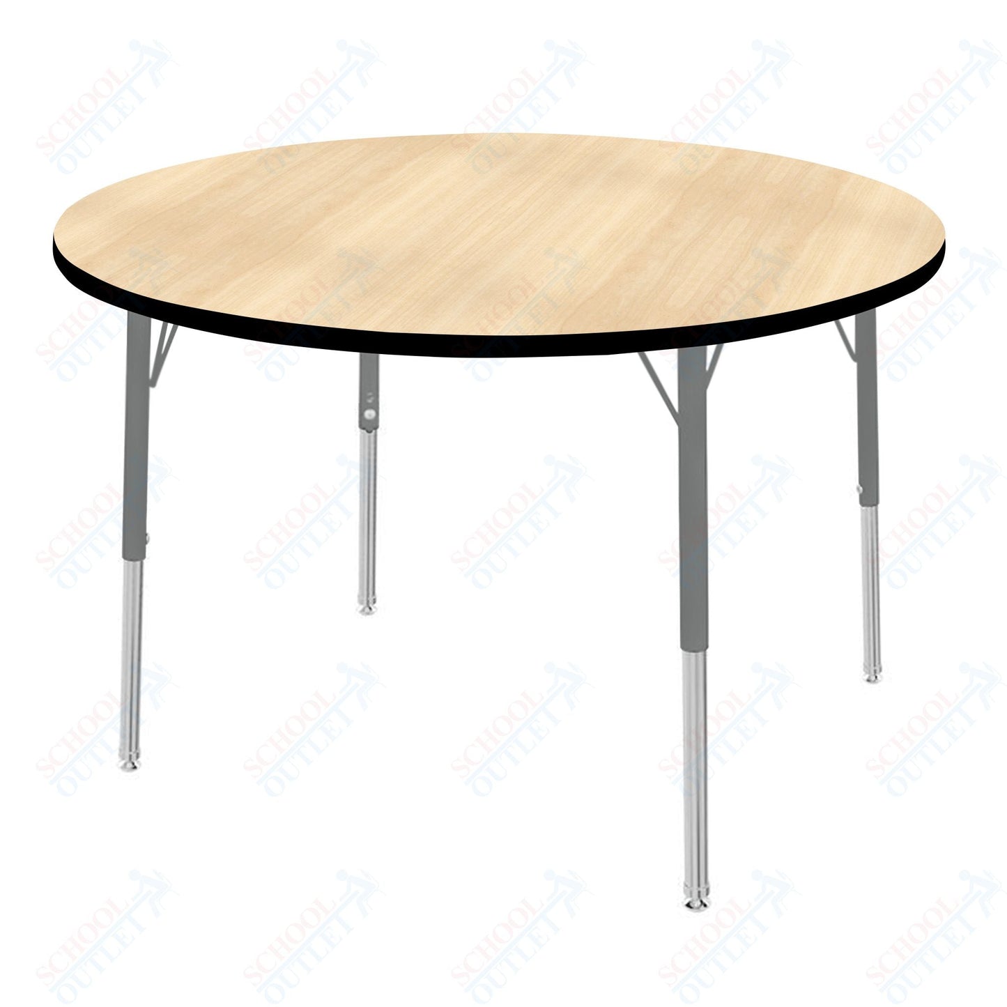 Marco MG2200 Series 60" Round Activity Table Adjustable Height 21" - 30" (MG2207 - MB) - SchoolOutlet