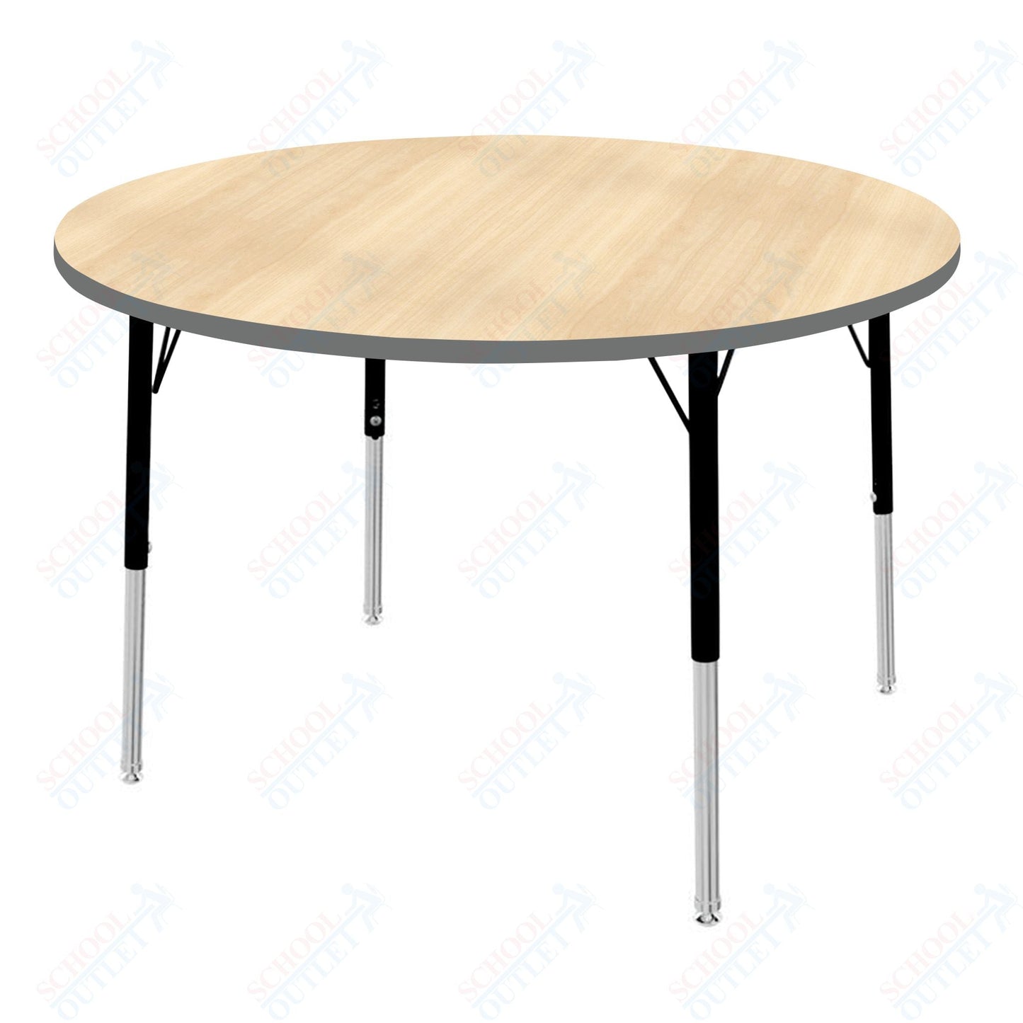 Marco MG2200 Series 60" Round Activity Table Adjustable Height 21" - 30" (MG2207 - MB) - SchoolOutlet