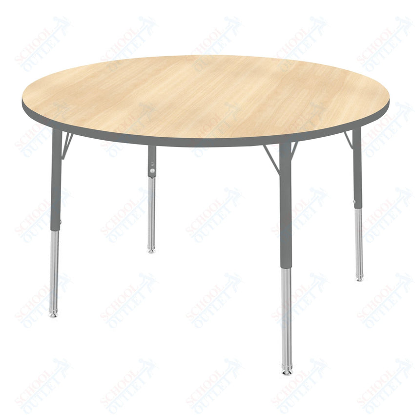 Marco MG2200 Series 60" Round Activity Table Adjustable Height 21" - 30" (MG2207 - MB) - SchoolOutlet