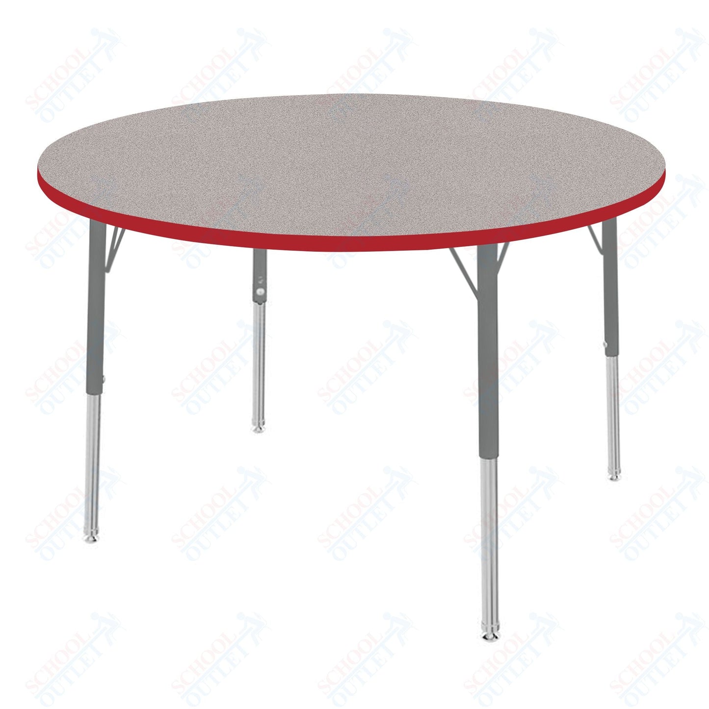 Marco MG2200 Series 60" Round Activity Table Adjustable Height 21" - 30" (MG2207 - MB) - SchoolOutlet