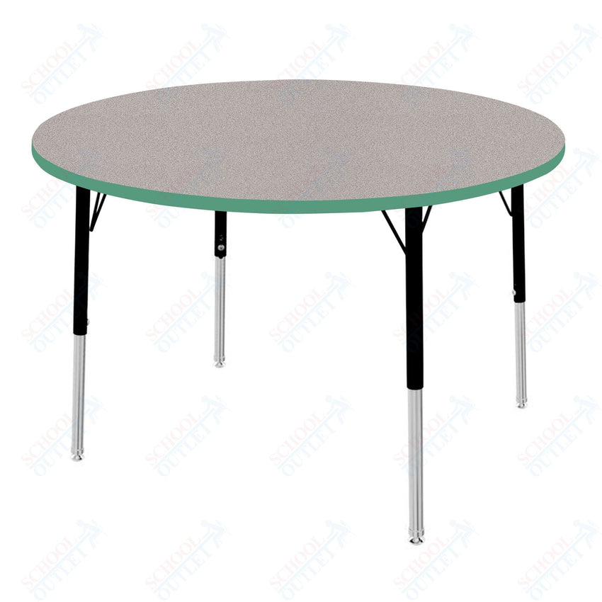 Marco MG2200 Series 60" Round Activity Table Adjustable Height 21" - 30" (MG2207 - MB) - SchoolOutlet