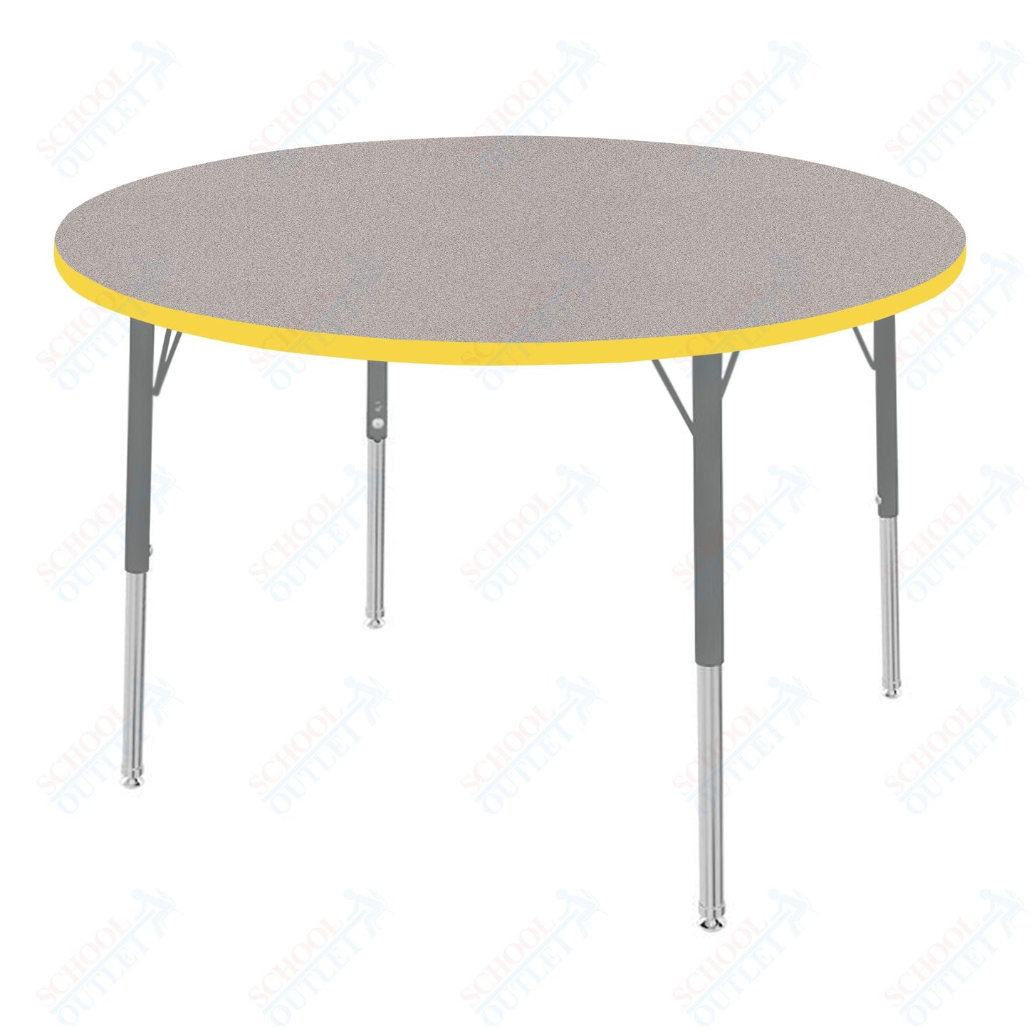 Marco MG2200 Series 60" Round Activity Table Adjustable Height 21" - 30" (MG2207 - MB) - SchoolOutlet