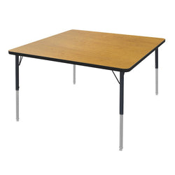 Marco MG2200 Series 36" Square Preschool Table Adjustable Height 16"-24" (MG2212-MA)