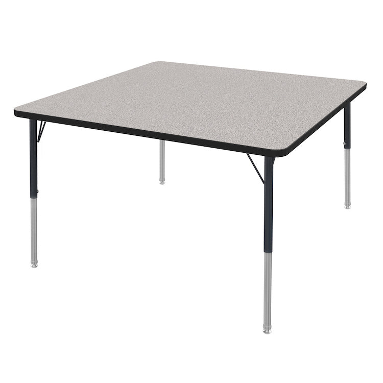 Marco MG2200 Series 42" Square Activity Table Adjustable Height 21" - 30" (MG2214 - MB) - SchoolOutlet