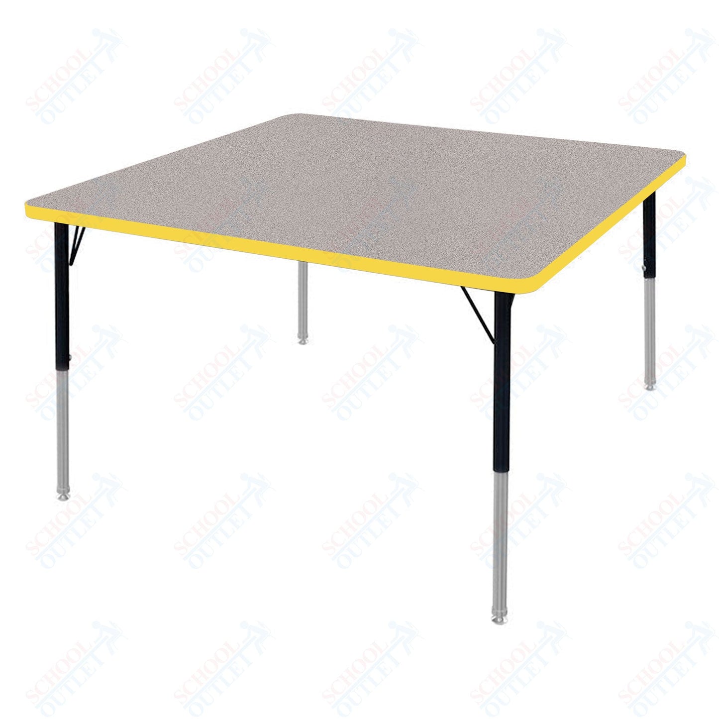 Marco MG2200 Series 42" Square Activity Table Adjustable Height 21" - 30" (MG2214 - MB) - SchoolOutlet