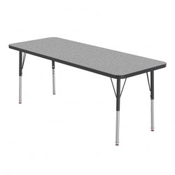 Marco MG2200 Series Rectangle Activity Table 20" x 54" Adjustable Height 21"-30" (MG2221-MB)