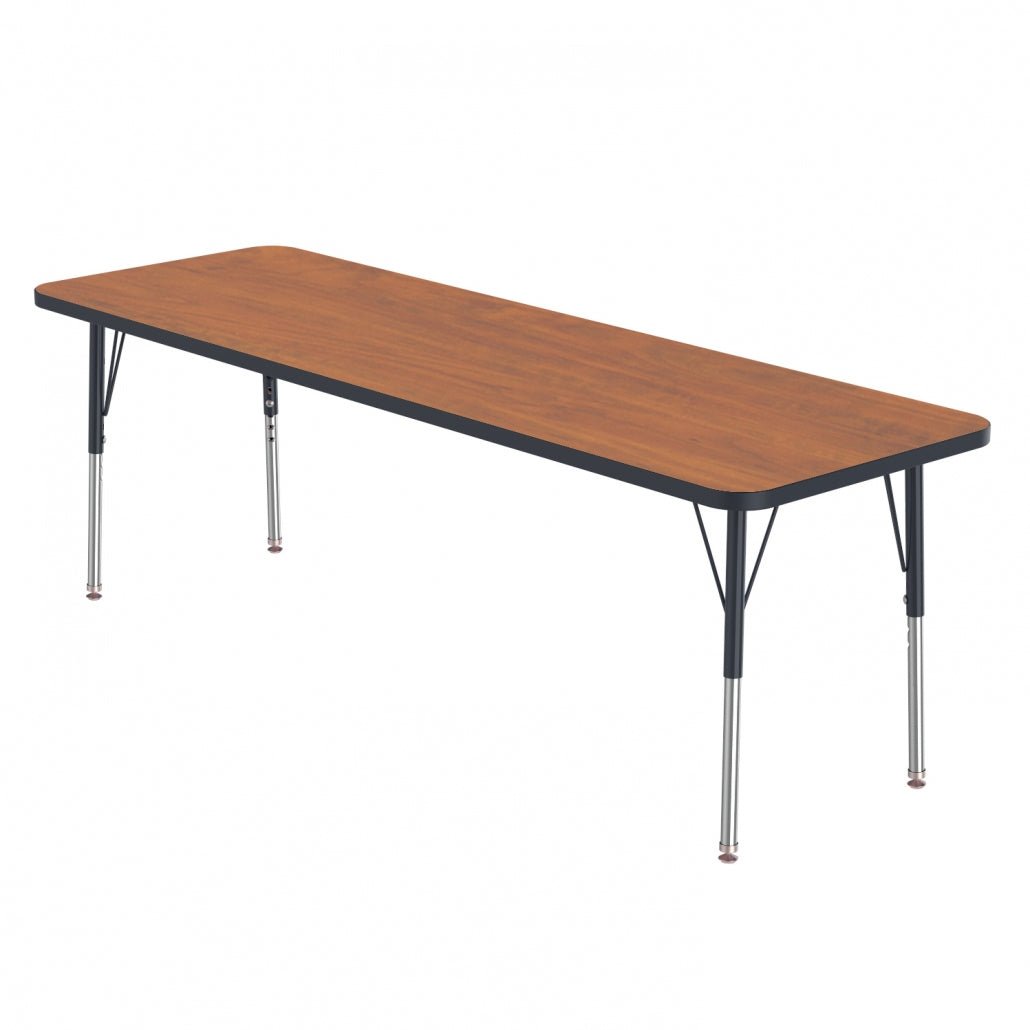 Marco MG2200 Series Rectangle Preschool Table 24" x 48" Adjustable Height 16" - 24" (MG2226 - MA) - SchoolOutlet