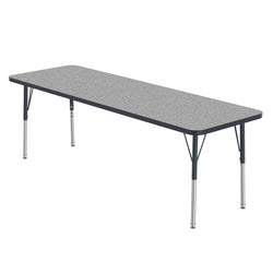 Marco MG2200 Series Rectangle Activity Table 24" x 72" Adjustable Height 21"-30" (MG2230-MB)